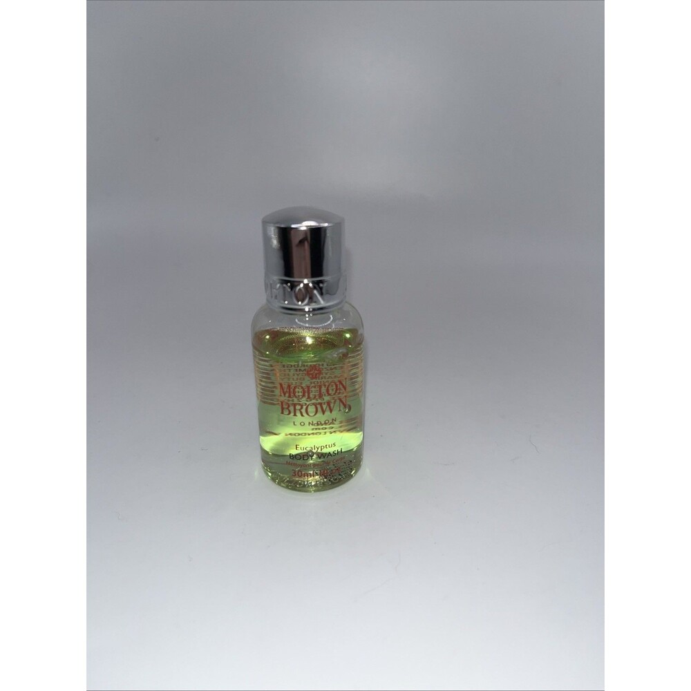 Molton Brown London EUCALYPTUS Body Wash Gel Bath Travel Size 1 oz/30mL New RARE
